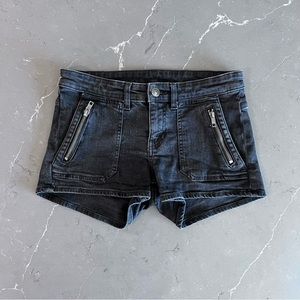 Divided Faded Black Denim Shorts